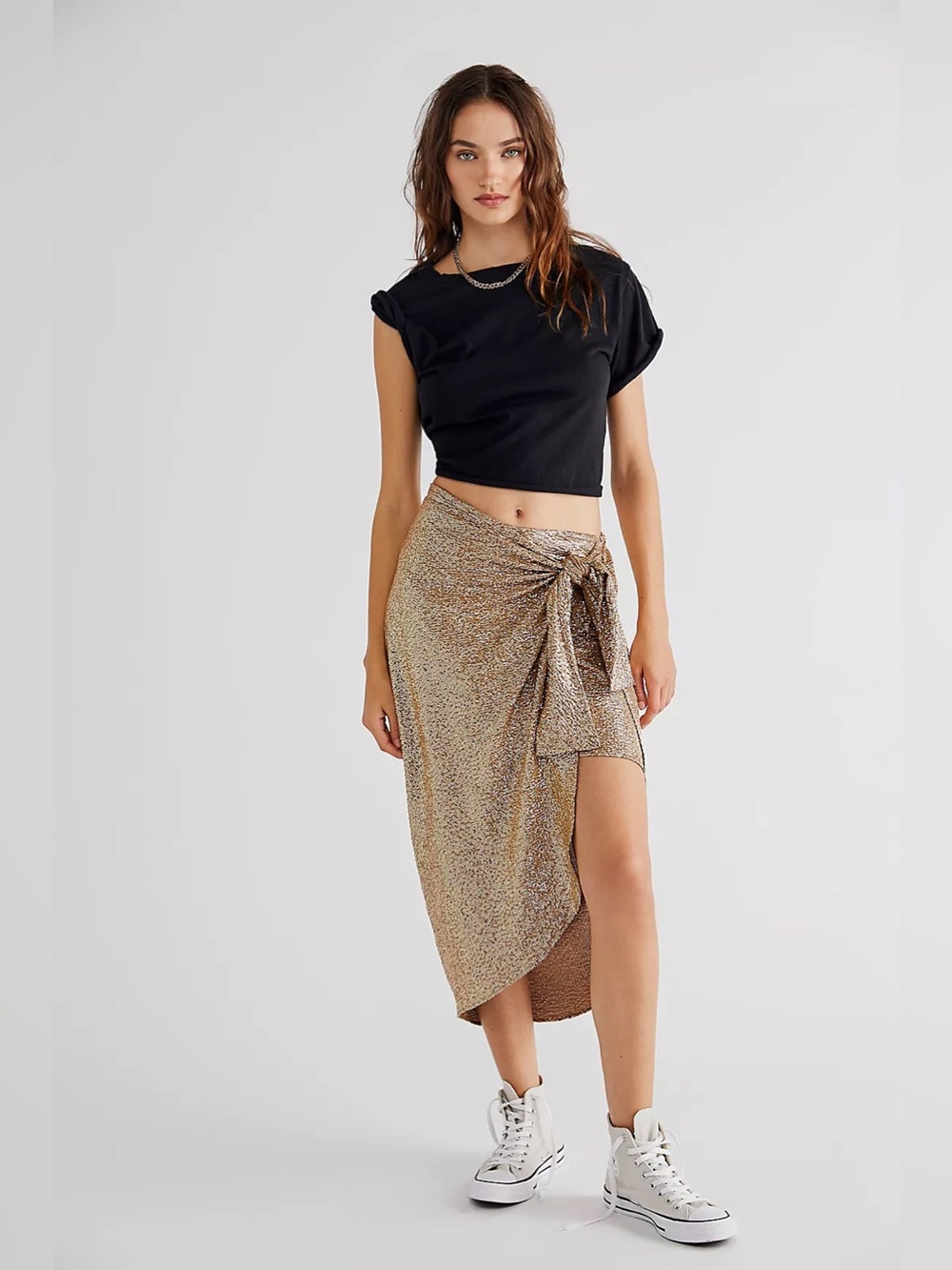 Show Me Your Mumu Wrap Me Up Sparkle Skirt - Large